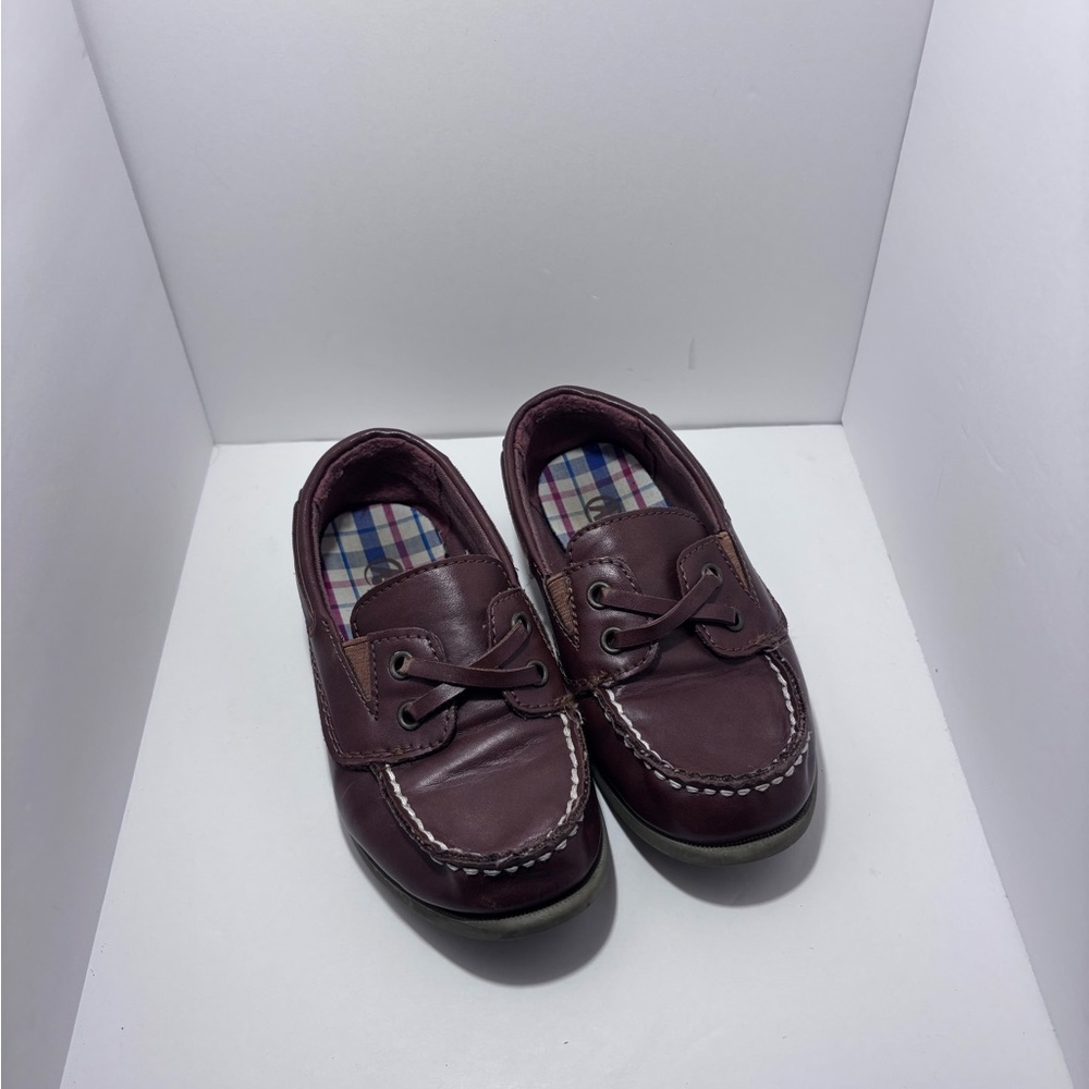 Kids Brown Boat‎ Shoes